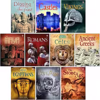 مجموعه 10 جلدی کتاب علمی تاریخ Usborne History