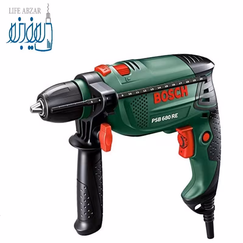 دریل چکشی بوش مدل PSB 680 RE