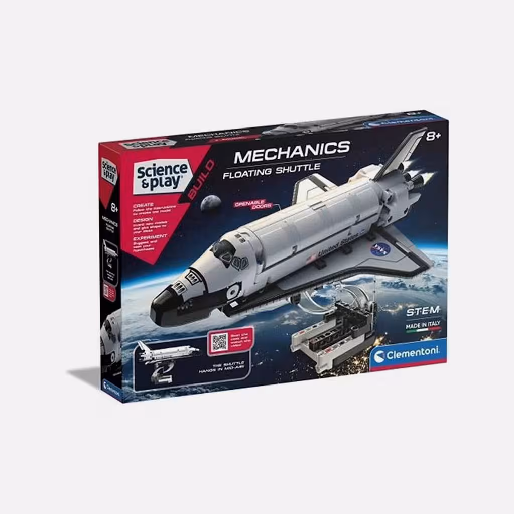 اسباب بازی شاتل فضایی سری ساینس اند پلی کلمنتونی اصل ایتالیا    Clementoni