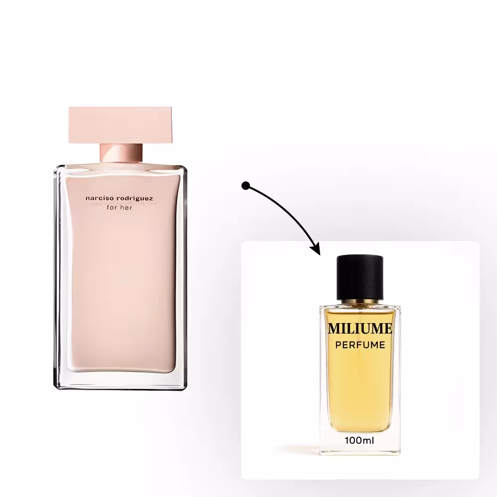 اسانس عطر Narciso Rodriguez for Her برند RenneTouch - کد 1422 - نارسیس رودریگز 100ML - میلیوم پرفیوم