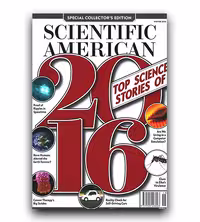 scientific american top science stories of 2016 مجله انگلیسی چاپ اصل کاغذ گلاسه روغنی