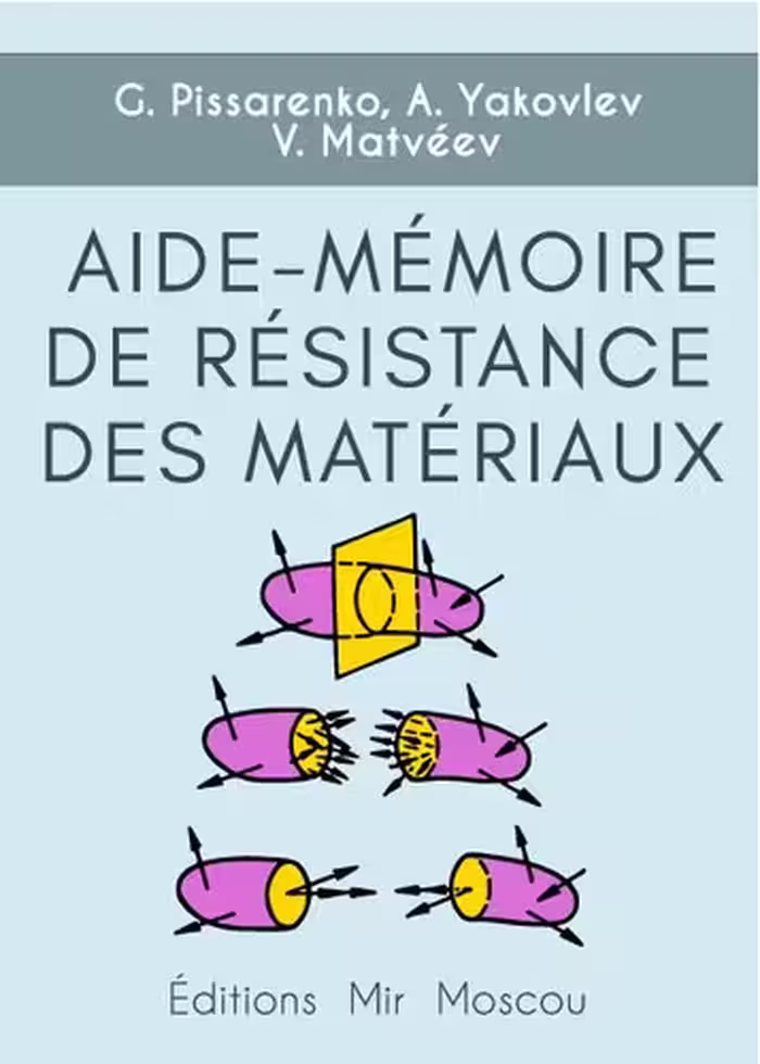 خرید و دانلود نسخه کامل کتاب Aide-mémoire de résistance des matériaux