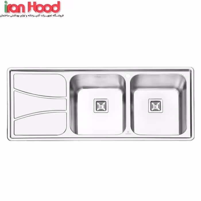سینک پرنیان استیل Ps 1212 توکار