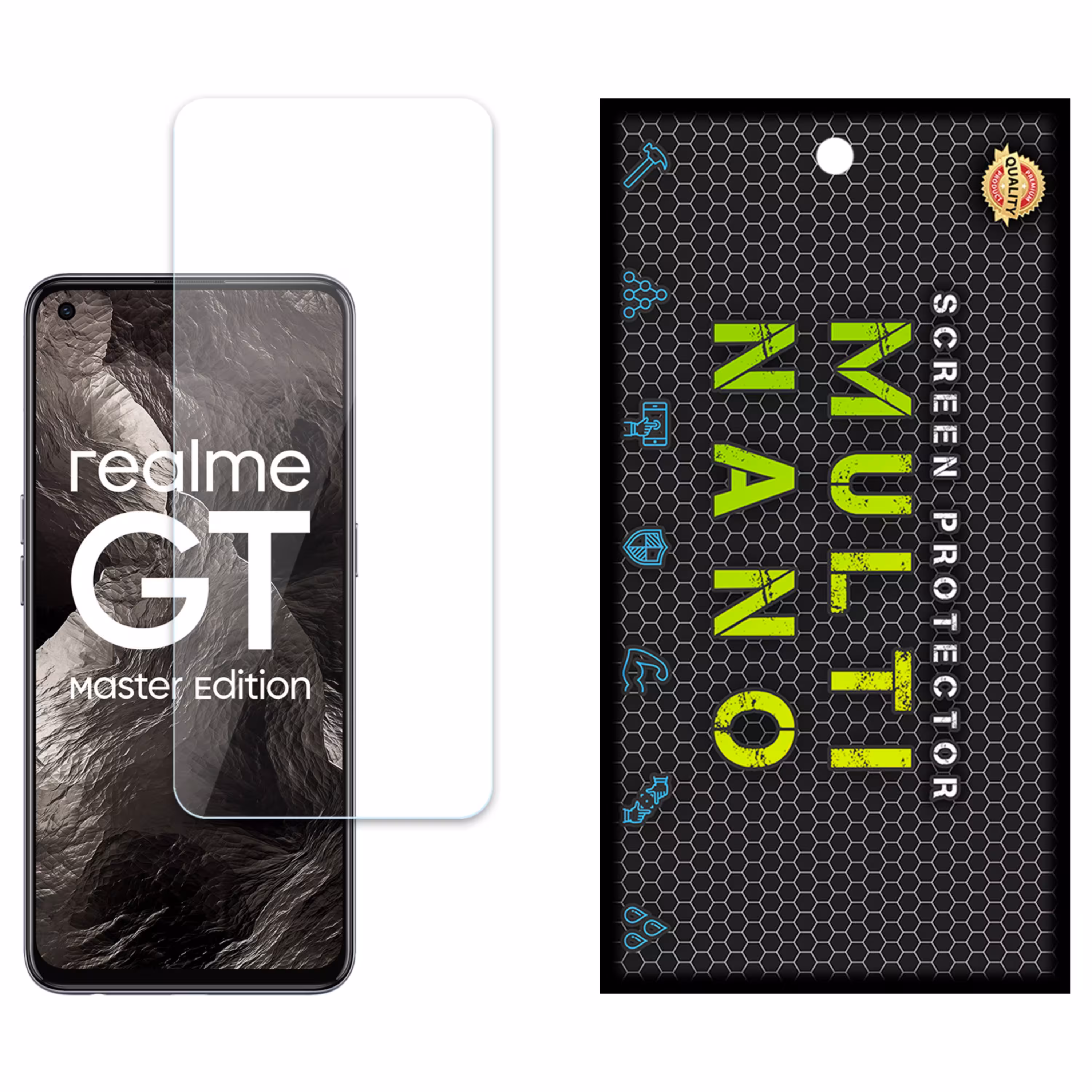 محافظ صفحه نمایش MultiNano مدل X-S1N برای موبایل ریلمی GT Master Edition