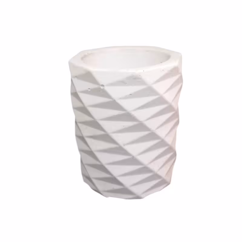 قالب سیلیکونی گلدان گیسو مشجر 7*8.5 سانت