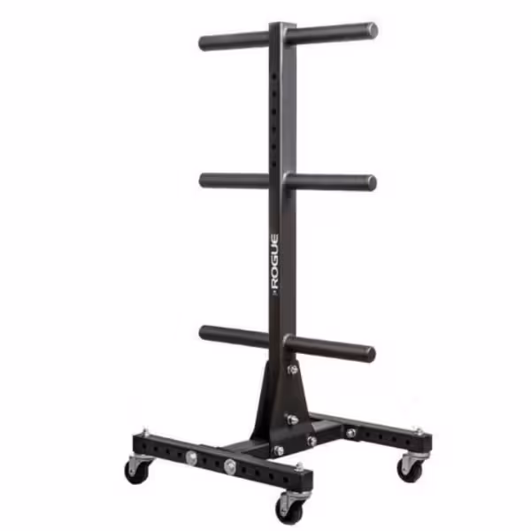 رک صفحه هالتر مدل چرخ دار Barbell plate rack
