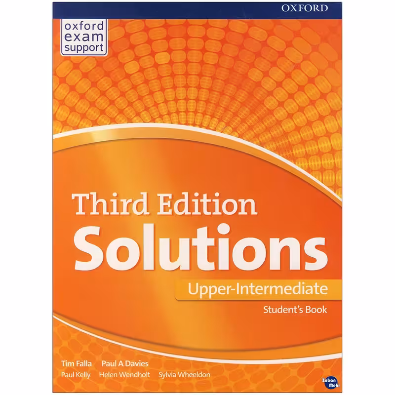 کتاب Solutions Upper-Intermediate اثر Tim Falla Paul A. Davies انتشارات زبان مهر