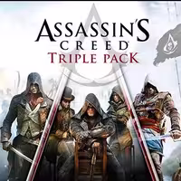 بازی Assassin’s Creed Triple Pack PS4 اکانت قانونی ظرفیت دو