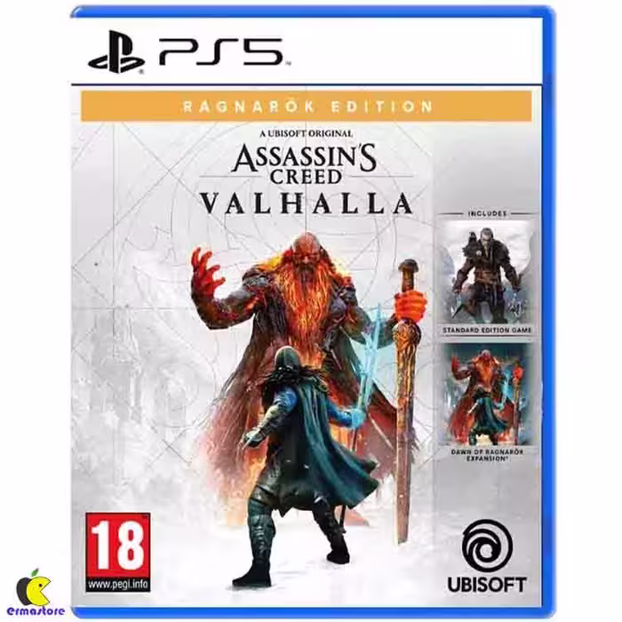 خرید بازی  Assassin's creed Valhala برای پلی استیشن 5 نسخه Ragnarok Edition