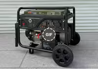 موتور برق یورو پاور سه‌گانه‌سوز 10 کاوا مدل EP10000-TGFB | تک‌فاز و سه‌فاز، ریموت استارت، ATS دار