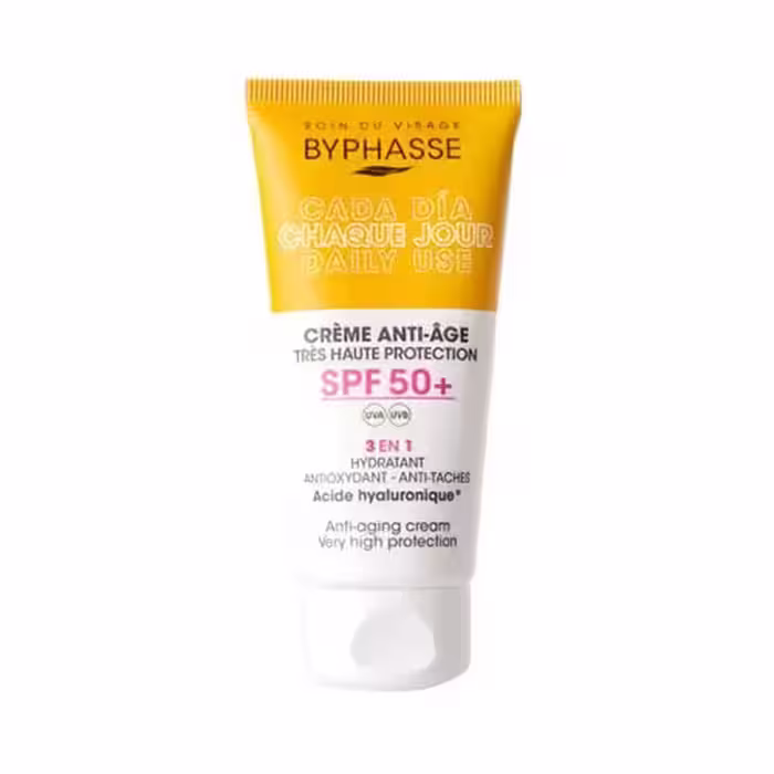 ضدآفتاب رنگی SPF50 بایفاس رنگ Light حجم 50 میل