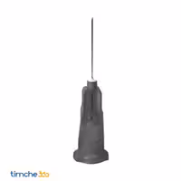 سر سوزن شفا گیج 22 مشکی بسته 100 عددی