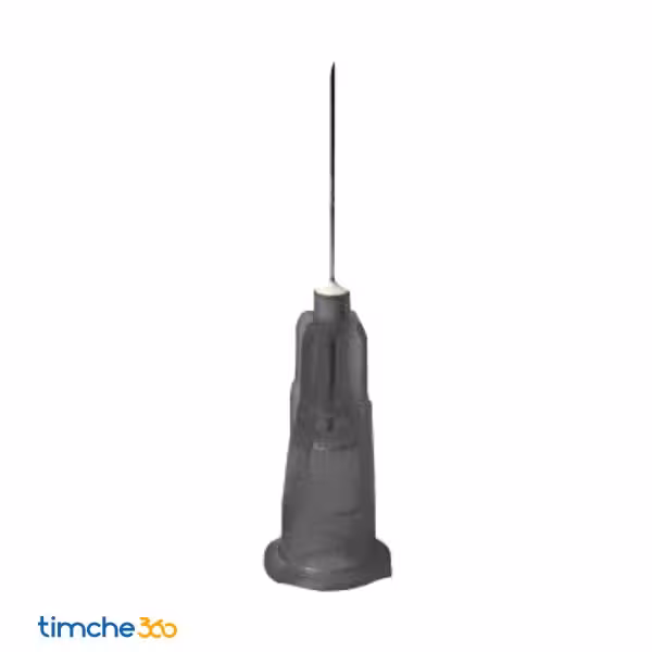 سر سوزن شفا گیج 22 مشکی بسته 100 عددی