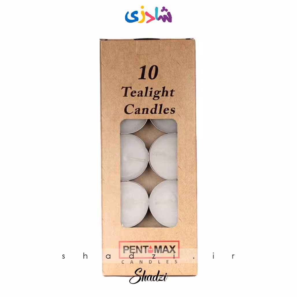 شمع وارمر 10 عددی سفید