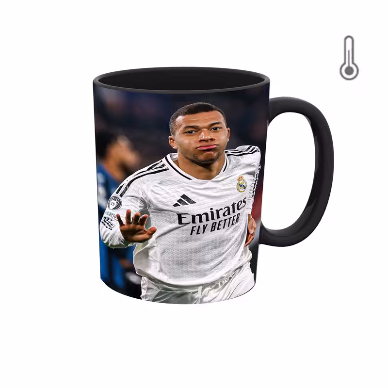 خرید ماگ-لیوان حرارتی  امباپه رئال مادرید