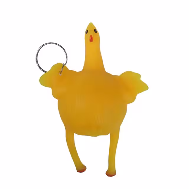 مرغ تخم گذار ضد استرس مدل Chicken Squishy