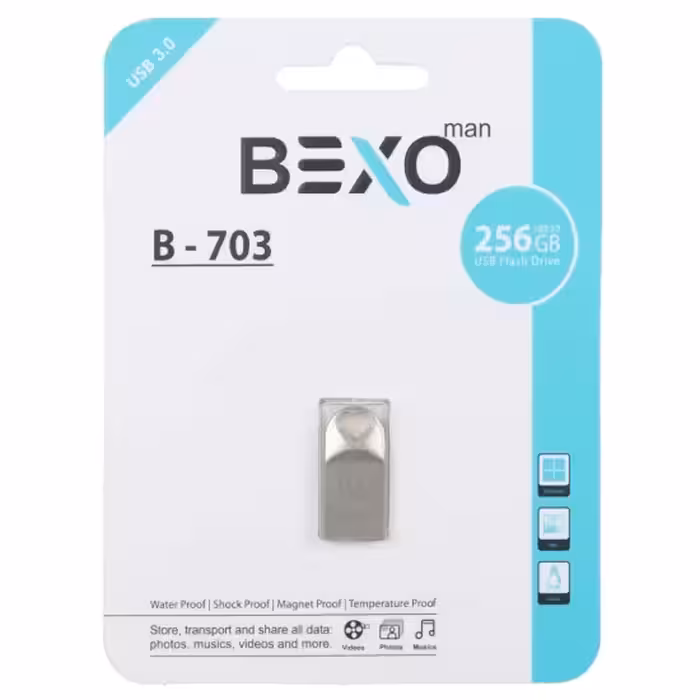 فلش مموری بکسو مدل B-703 USB3.0 ظرفیت 256 گیگابایت