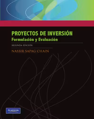 خرید و دانلود نسخه کامل کتاب Proyectos de Inversión: Formulación y Evaluación