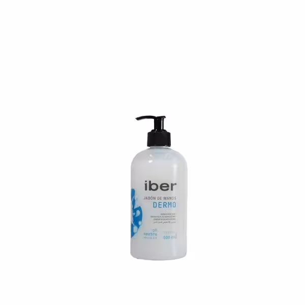 مایع دستشویی درمو iber حجم 500 میل