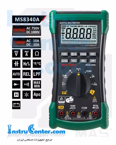 مولتی متر دیجیتال اتو رنج ساخت کمپانی مستک مدل MS8340A