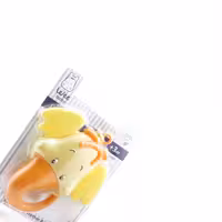 جغجغه و دندان گیر مایع دار طرح فیل وی