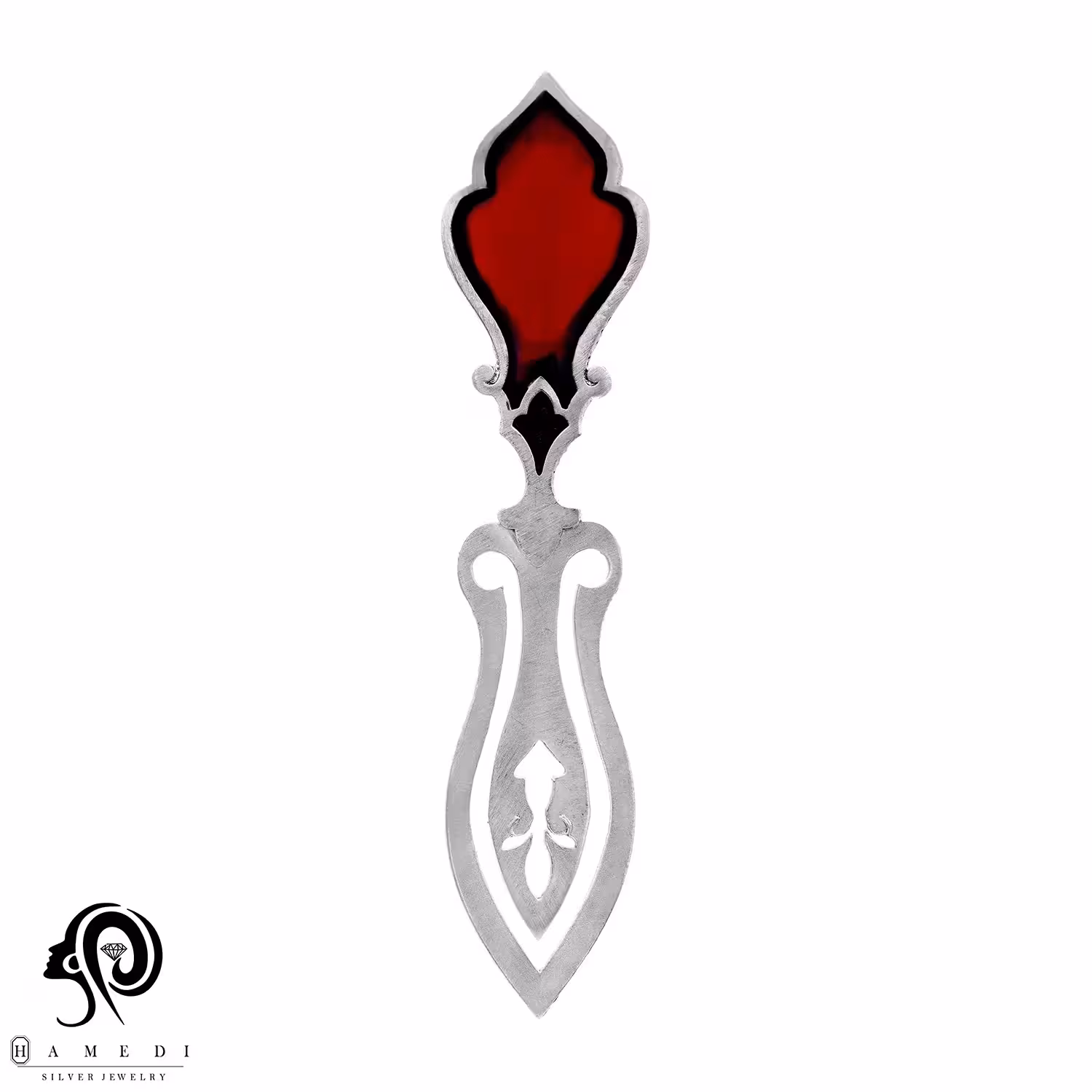 نشان کتاب نقره بوکمارک سرمه دان مدل BMIM 4