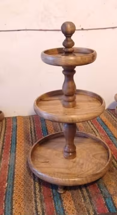 استند چوبی سه طبقه کد 102204