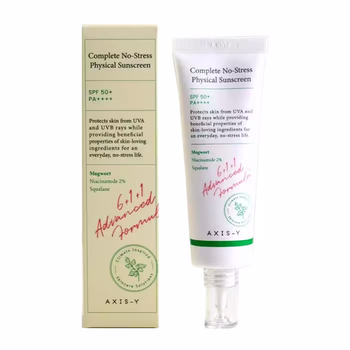 کرم ضدآفتاب AXIS-Y مدل Complete No-Stress مخصوص پوست چرب و مختلط 50 میلی لیتر