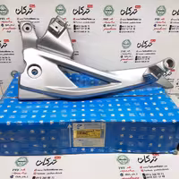 براکت جا پایه سمت راست ( پدال ترمز ) موتور پالس 180 UG4 (بدون هندل ، زین دو تکه) ، 200 نقره ای اصلی
