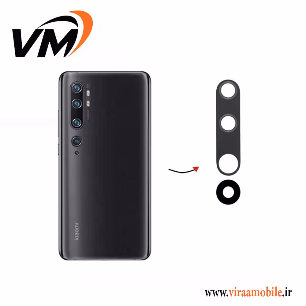 شیشه دوربین اصلی شیائومی Xiaomi Mi CC9 Pro