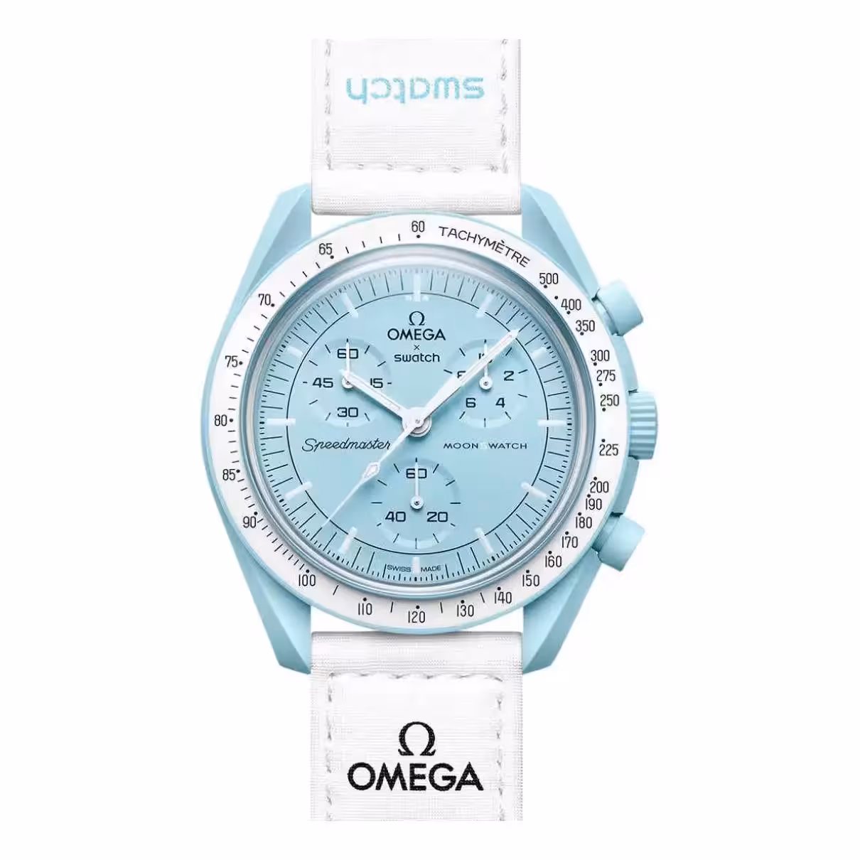 ساعت امگا سواچ مدل Mission To Uranus با پک اصلی