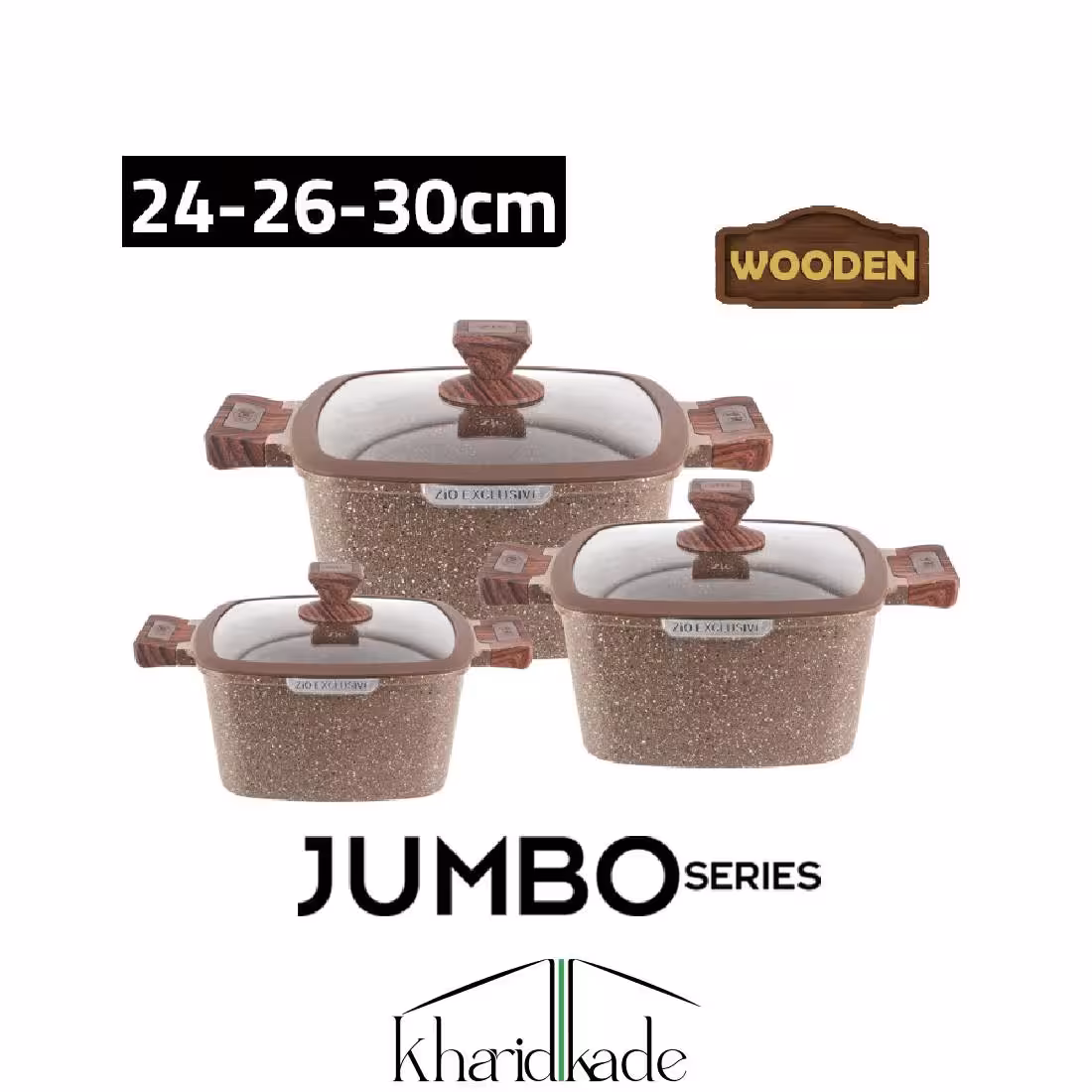 سرویس قابمه مربعی زیو اصلی مدل Z-8350-30