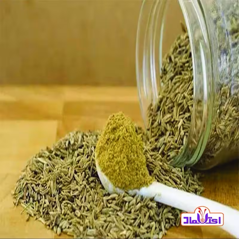 پودر زیره سبز  یک کیلویی اعتماد | amazonchi