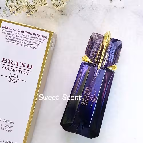 عطر ادکلن مینی الین موگلر زنانه(آلین موگلر بنفش) برند کالکشن | (Mugler Alien Brand Collection حجم 25 میل کد 043