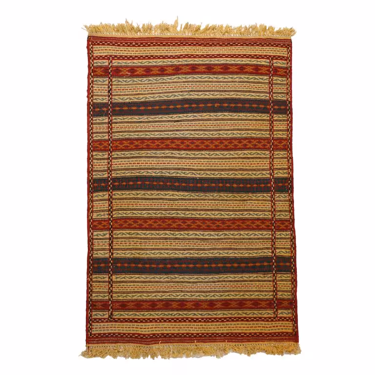 گلیم دستبافت یک و نیم متری مدل کلات کد 4030535