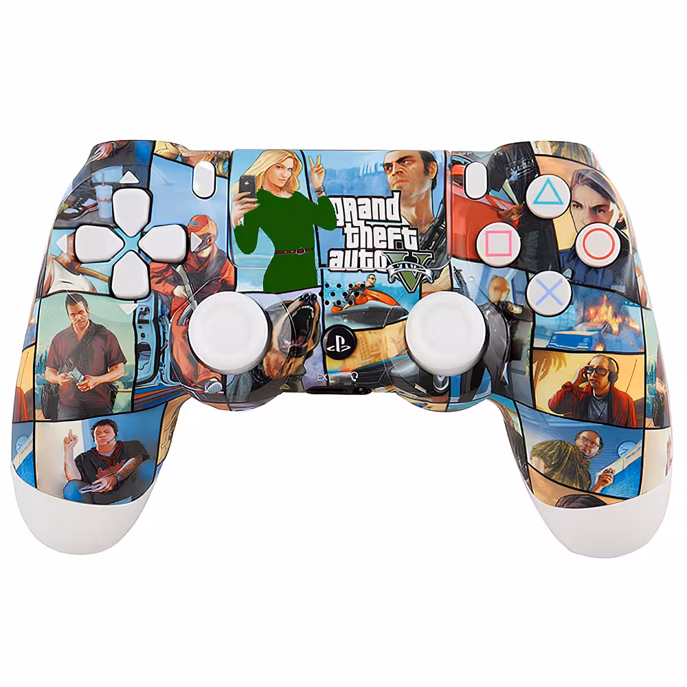 دسته PS4 طرح GTA V برد اصلی