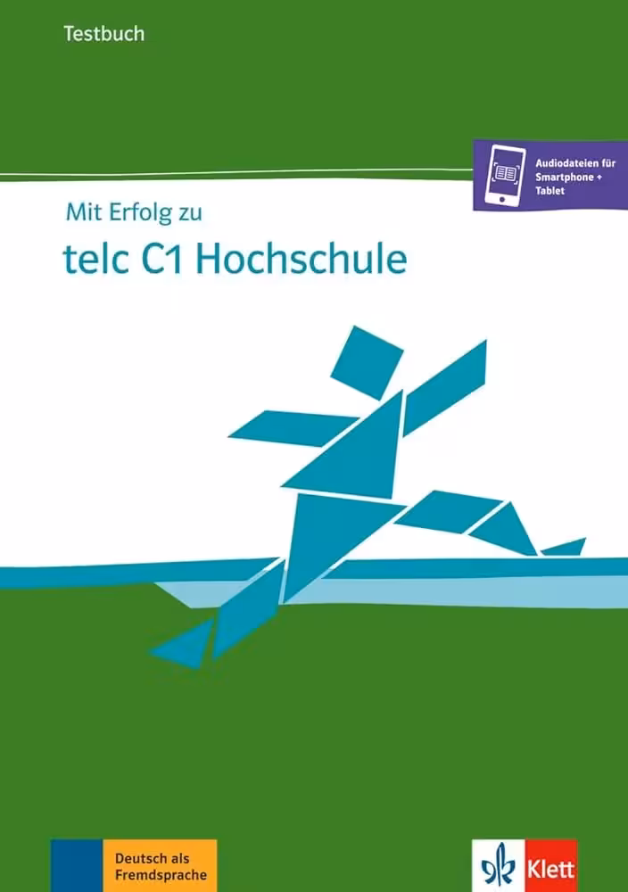 میت ارفولگ | کتاب آلمانی Mit Erfolg zu telc C1 Hochschule Testbuch