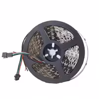 ریسه ال ای دی مدل ws2811 ip20 طول 5 متر