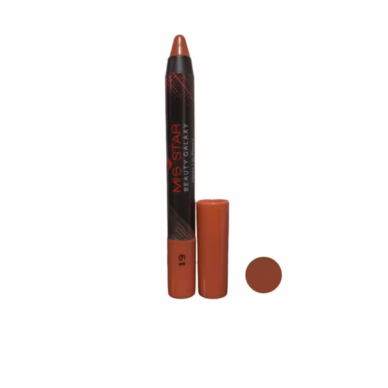 رژ لب مدادی میس استار شماره 19