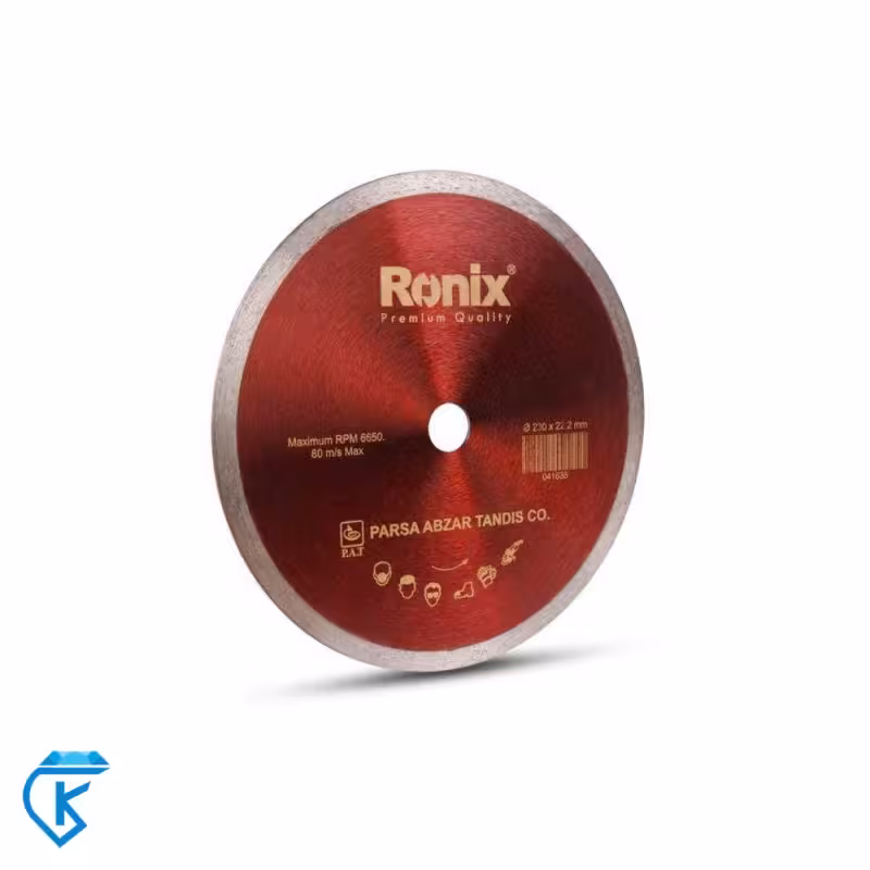 صفحه سرامیک بر 230mm رونیکس مدل RH-3508_ارسال پستی رایگان