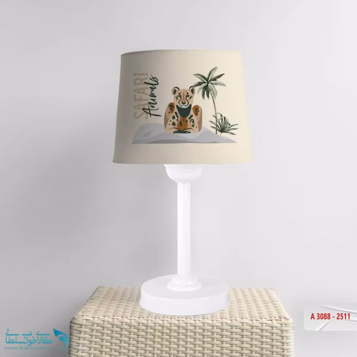 آباژور اتاق کودک طرح پلنگ باهوش کد A3088