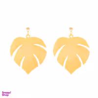 گوشواره طلا 18 عیار زنانه سانا گالری مدل برگ کد D10190