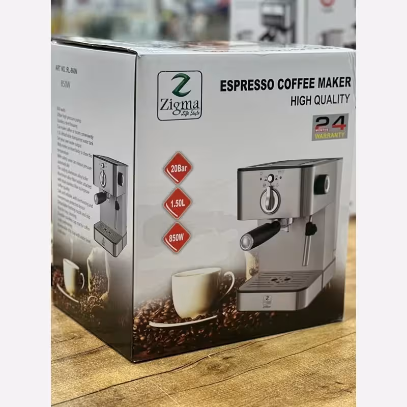 اسپرسو 20 بار زیگما مدل 860 (پس کرایه)