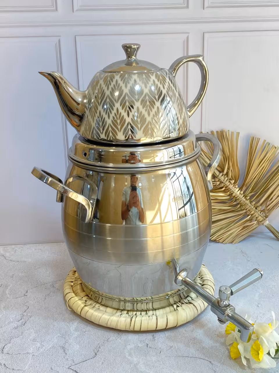 کتری قوری شیردار دیاموند پرو دیلماز3025 درجه یک