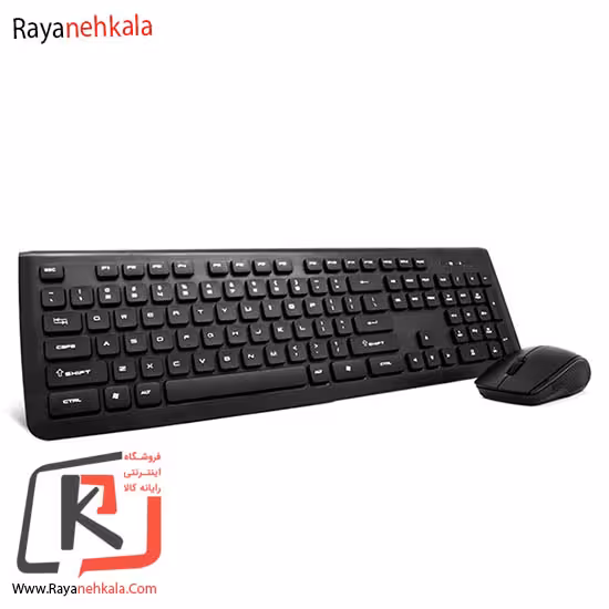 کیبورد و ماوس بی سیم تسکو مدل TKM 7018