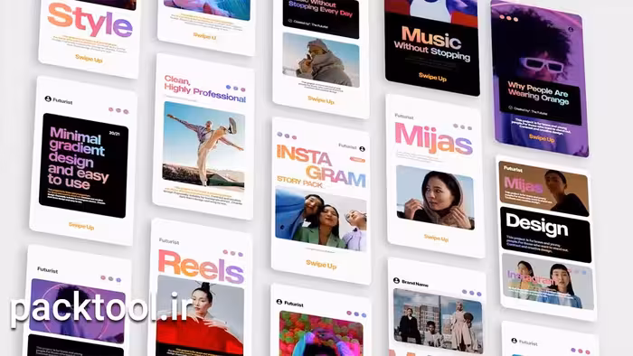 دانلود پروژه آماده افتر افکت اینستاگرام جادویی Magic Instagram - پک تول