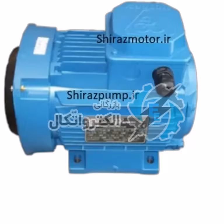 الكتروموتور 0.5 اسب 3000 دور سه فاز موتوژن پوسته آلومينيوم