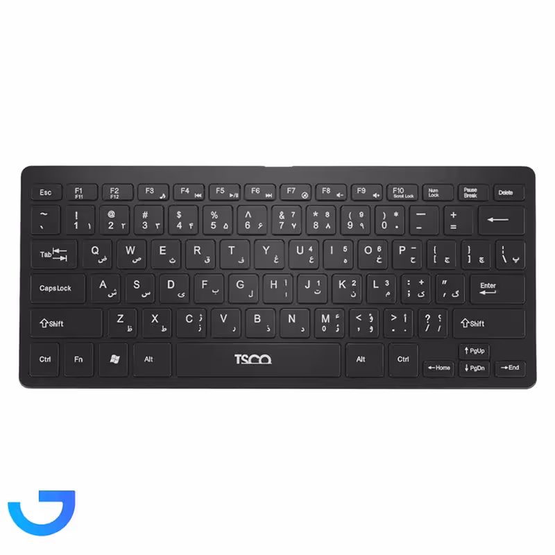 جزئیات ، قیمت و خرید کیبورد با سیم تسکو مدل TSCO TK 8044 | فروشگاه آریا