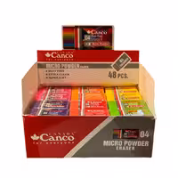 پاک کن کنکو رنگی مدل میکروپودر 04(بسته48عددی)