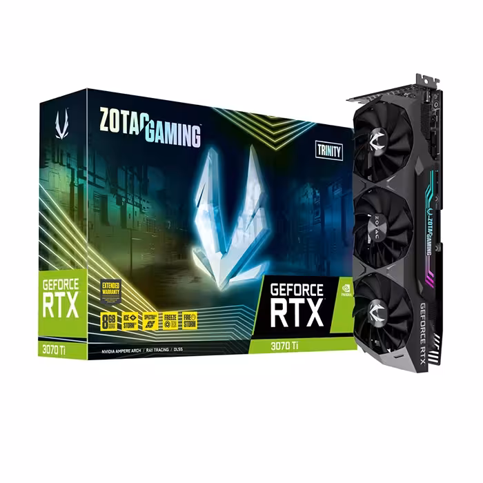 کارت گرافیک زوتک GeForce RTX 3070 TI Trinity 8GB